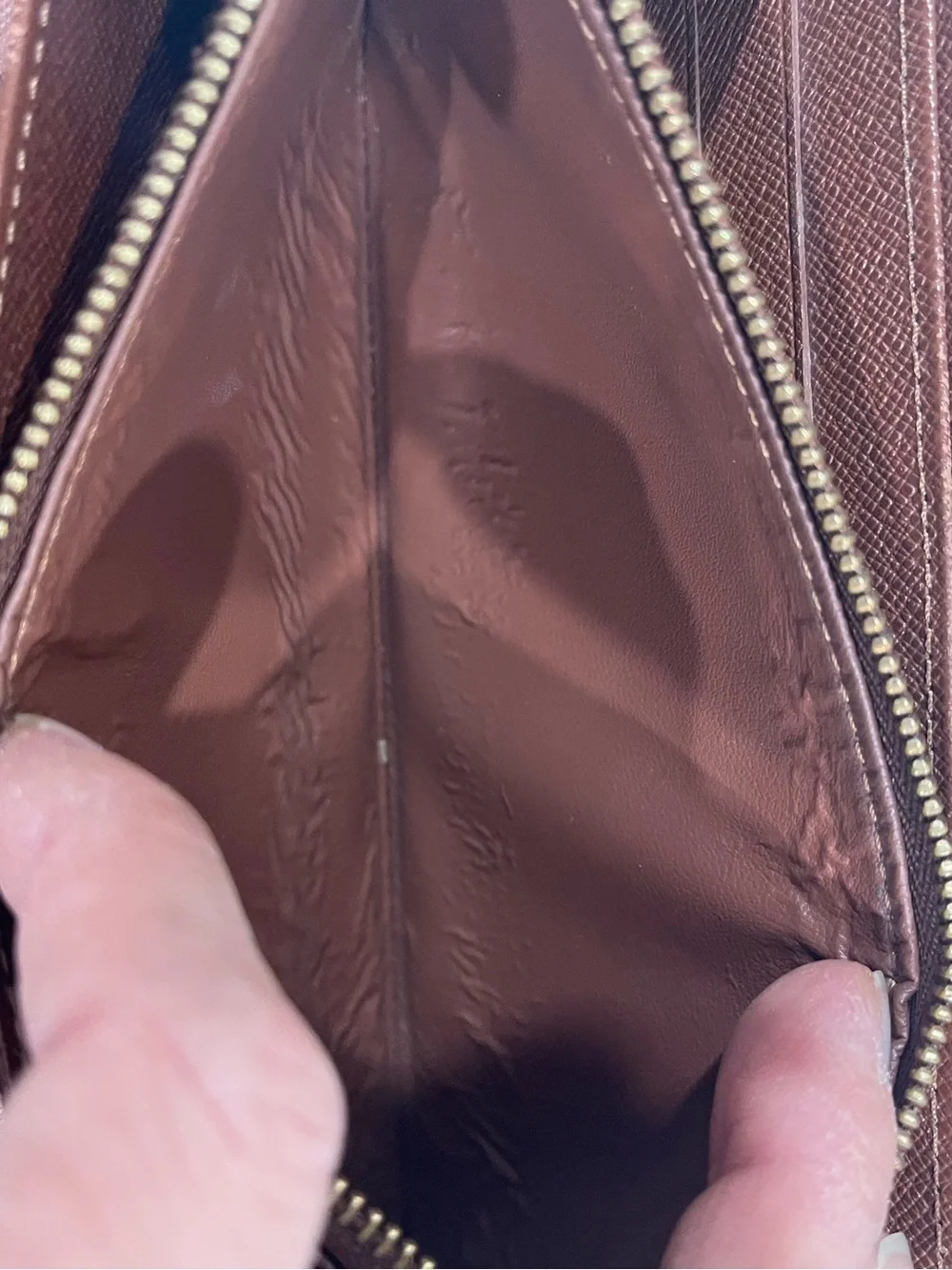 Louis Vuitton zippy organizer